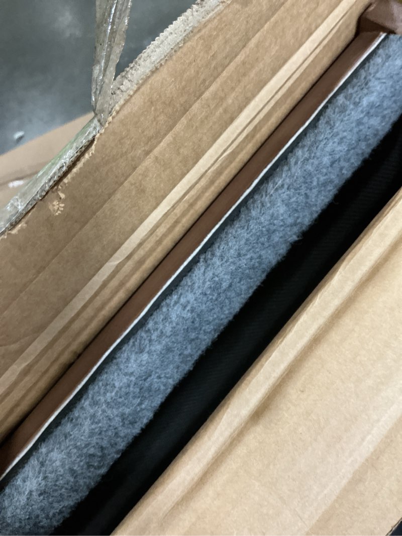 Condition photo showing Good Condition for dog ramp for bed, extra wide 17", non-slip rubber surface, adjustable folding pet ramps for small & large dogs up to 200lbs, walnut wood stairs for old dachshund/labrador to get on high couch or car black large
