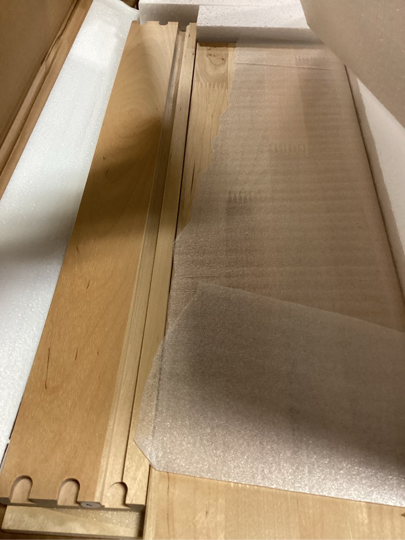Condition photo showing Good Condition for ALINE FURNITURE Birch Pull Out Drawers for Cabinets, 21" W x 21" D x 6" H Soft-Close Slide Out Drawer for Kitchen Cabinets, Pull Out Shelves, Pantry Cabinet Organizer, with Pre-Drilled Wood Template
