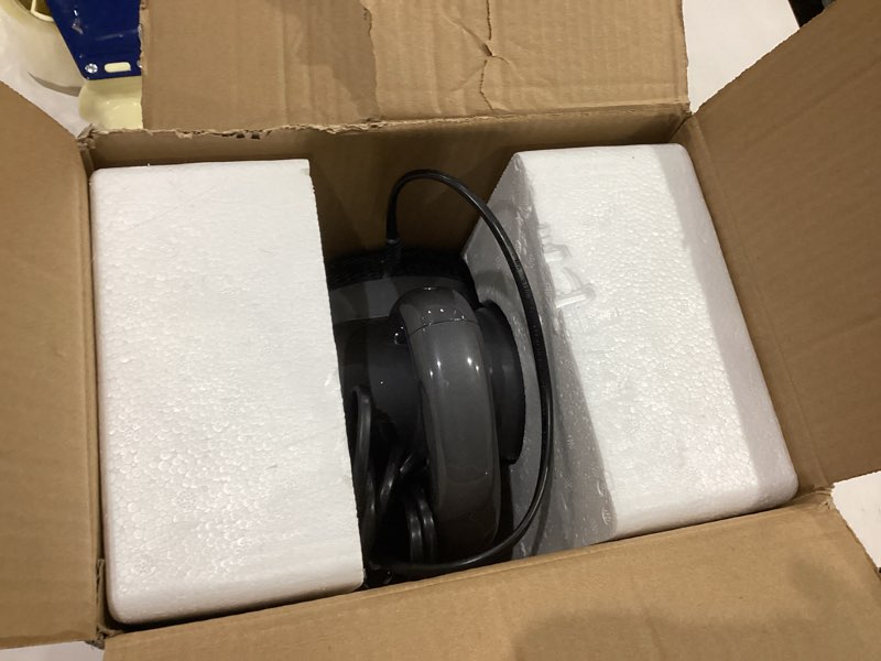Condition photo showing As Is for FEPPO Mattress Vacuum Cleaner, 16Kpa Bed Vacuum Cleaner with 253.7nm UV-C Light, 140°F Heat, HEPA Filter & Ultrasonic, Versatile Handheld Vacuums for Bed, Sofa, Couch, Crib(Corded, 500W) Violetgrey