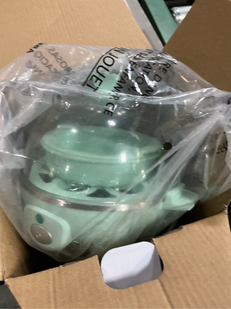 Condition photo showing As Is for dash rapid 7 egg cooker