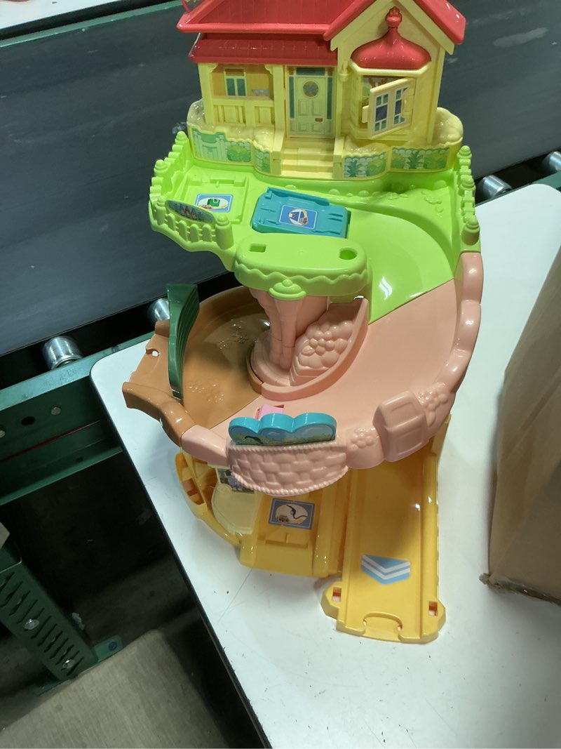 Condition photo showing As Is for vtech bluey road trip vehicle playset