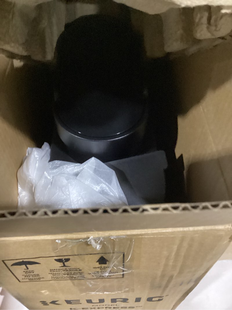 Condition photo showing Good Condition for Keurig K-Express Single Serve K-Cup Pod Coffee Maker, 3 Brew Sizes, Strong Button Feature, 42oz Removable Reservoir, Black