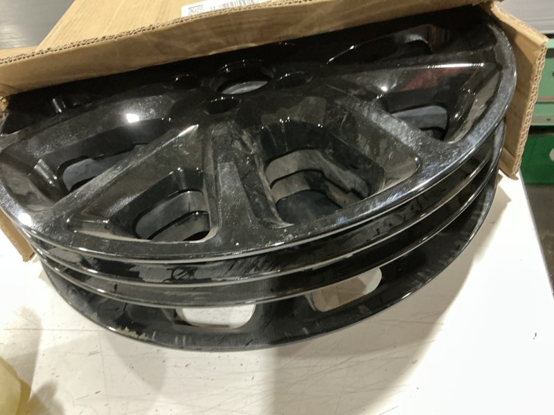 Condition photo showing Good Condition for tangmige 4-pack wheel skins compatible with jeep cherokee 2014 2015 2016 2017 2018, 17 inch 17" alloy wheel, wheel cover