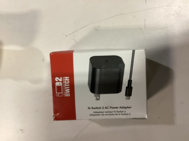 Condition photo showing Good Condition for Switch 2 Charger - 60w AC Power Adapter for Nitendo 2/1, 10FT/3M Extra Long USB C Cable, Support 4K 