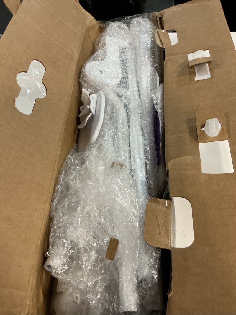 Condition photo showing As Is for ComfyBumpy 1-Pack Bed Rail for Toddlers 55.5" L x 19.5" H | Toddler Bed Rails for Twin, Full, Queen & King Mattress Size | Swing Down Rail Guard | Mattress Side Rail for Kids | White White 55.5”L x 19.5”H | 1-Pack