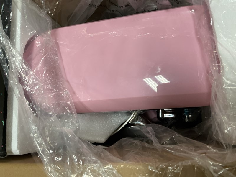 Condition photo showing New/Like New for VIVOHOME Stand Mixer, 660W 10 Speed 6 Quart Tilt-Head Kitchen Electric Food Mixer with Beater, Dough Hook, Wire Whip and Egg Separator, Red Bright Pink 