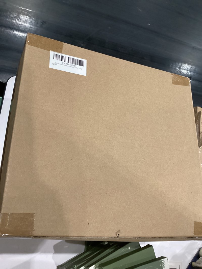 Condition photo showing Brand New for K-Musculo Snow Socks for Tires, Snow Socks Snow Chain for Car SUV Pickup Easy to Use, Ultimate Grip, Washable.100 KM Safely In The Snow, EU EN-16662-1 Certififed(2 PACKS)-S S Snow Socks