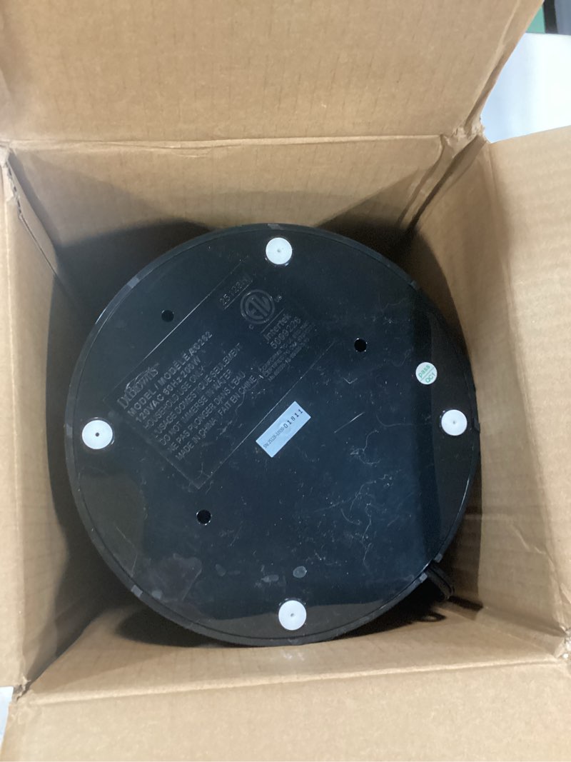 Condition photo showing As Is for dr. brown's insta-prep warm water dispenser to instantly prepare baby’s formula bottle,large capacity glass tank with 3 temperature settings,black