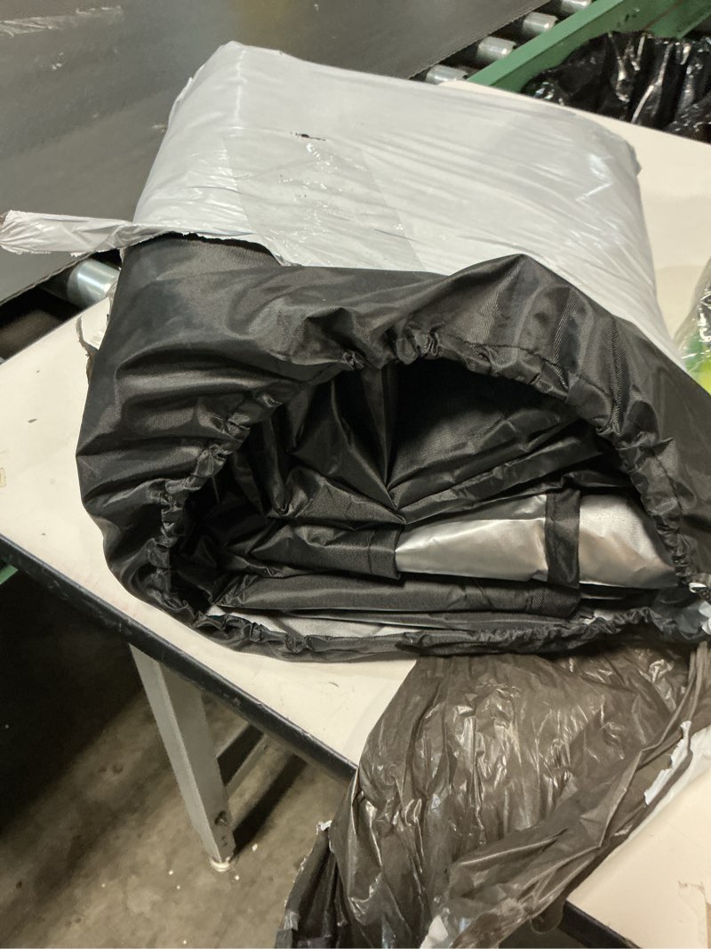 Condition photo showing Good Condition for heavy duty rv roof cover, waterproof uv resistant, fits 34-36 ft rvs, travel trailers, class a/b/c motorhomes, popup & truck campers black 38ft×10ft