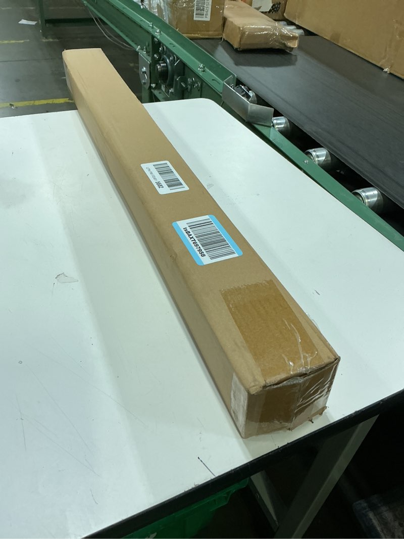 Condition photo showing New/Like New for lazblinds no tools no drill cordless roman shades for windows, blackout thermal insulated uv blocking window blinds, room darkening fabric blinds for indoor windows, 30'' w x 64'' h, grey blackout - grey 30" w x 64" h