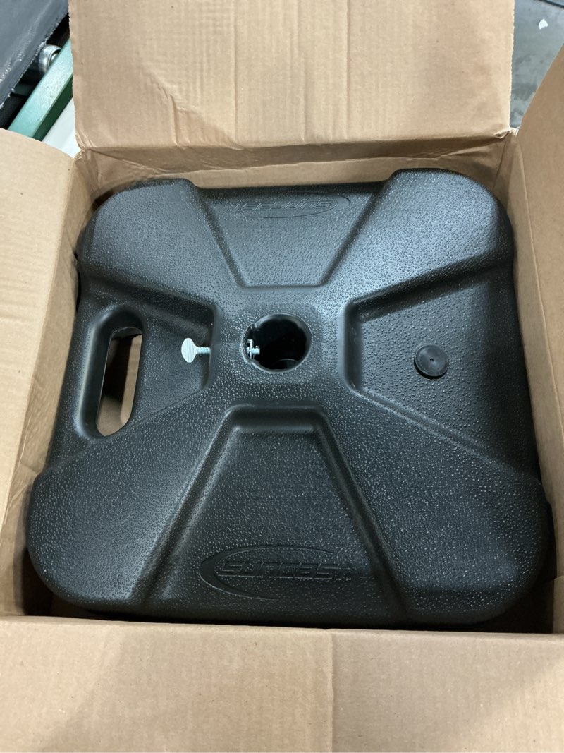 Condition photo showing Good Condition for suncast 3.45-lb black hdpe plastic patio umbrella base