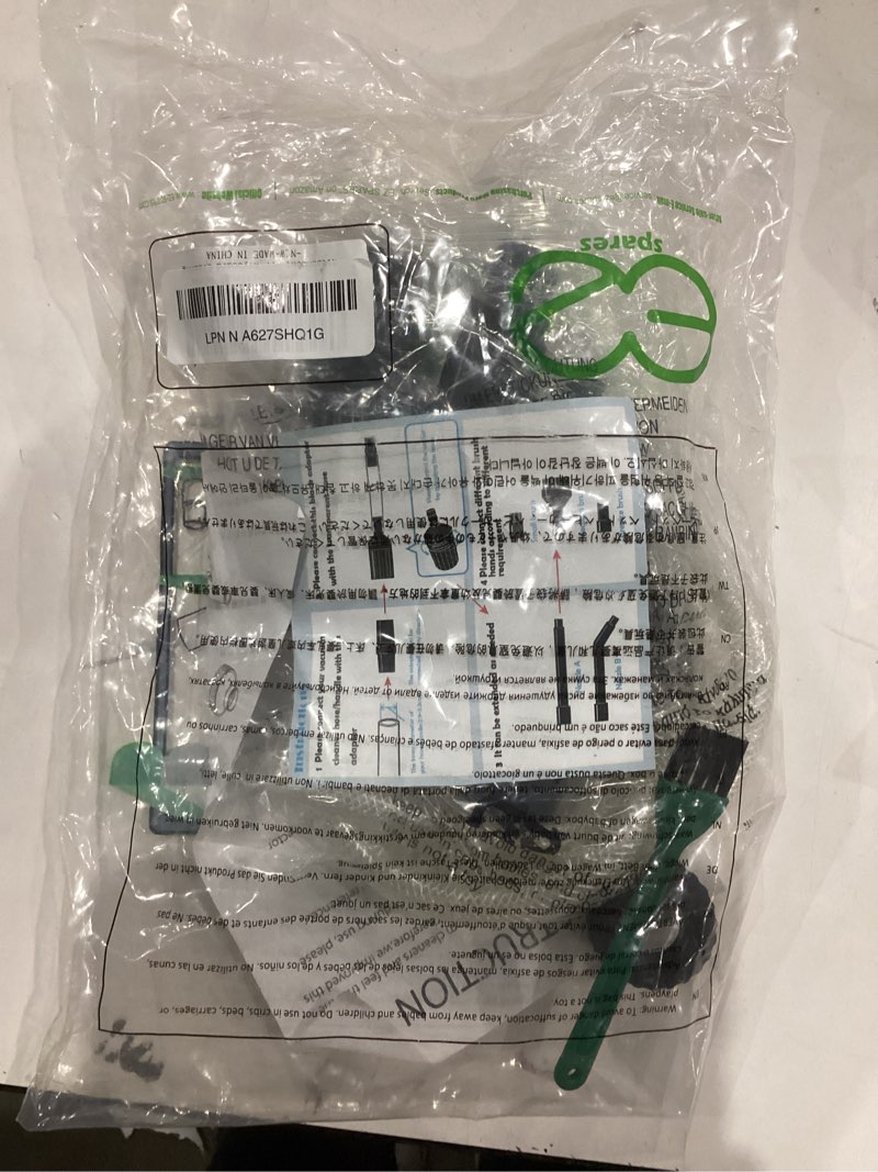 Condition photo showing As Is for EZ SPARES 7PCS Micro Vacuum Attachment,7 Piece Universal Vacuum Cleaner Attachment, Mini Micro Kit Keyboard Crevice Cleaning Tool Brush Kit