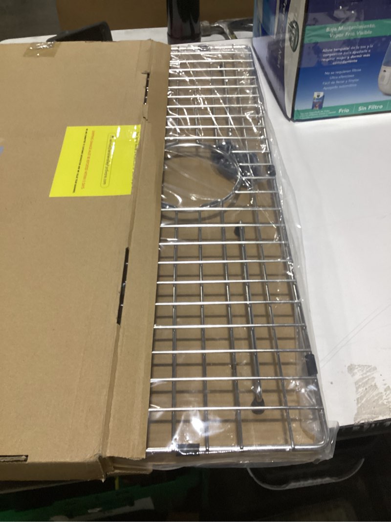 Condition photo showing Good Condition for Serene Valley Kitchen Sink Bottom Grid and Sink Protector NDG3018, 304 Premium Stainless Steel, dim 27 1/2" x 15 11/16"