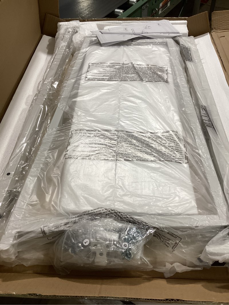 Condition photo showing As Is for Folding Desk Small Foldable Desk for Small Space, 31.5 Inches Writing Computer Desks in Study, Home Office Foldable Office Desks for Bedroom, Oak