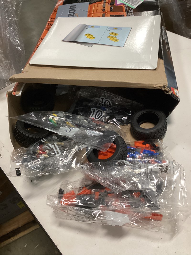 Condition photo showing As Is for LEGO Technic Mercedes-Benz G 500 Professional Line Model Car Kits - Building Set of Mercedes G-Wagon for Adults, Ages 18+ - Gift for Birthdays with Realistic Details - 42177