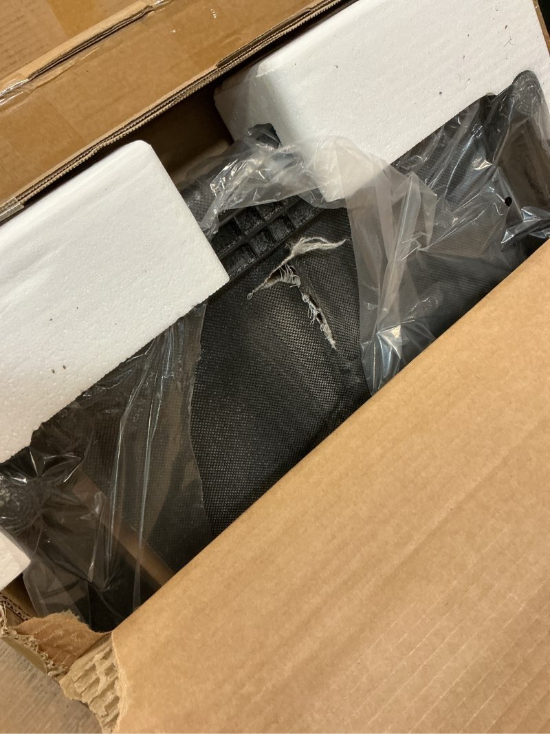 Condition photo showing As Is for HOELLL Treadmills for Home Small with 0%-8% Incline and APP Sync, Compact Under Desk Walking Treadmill Pad with Handle Bar Removable, Remote Control and LED Display, 2.5HP Orange