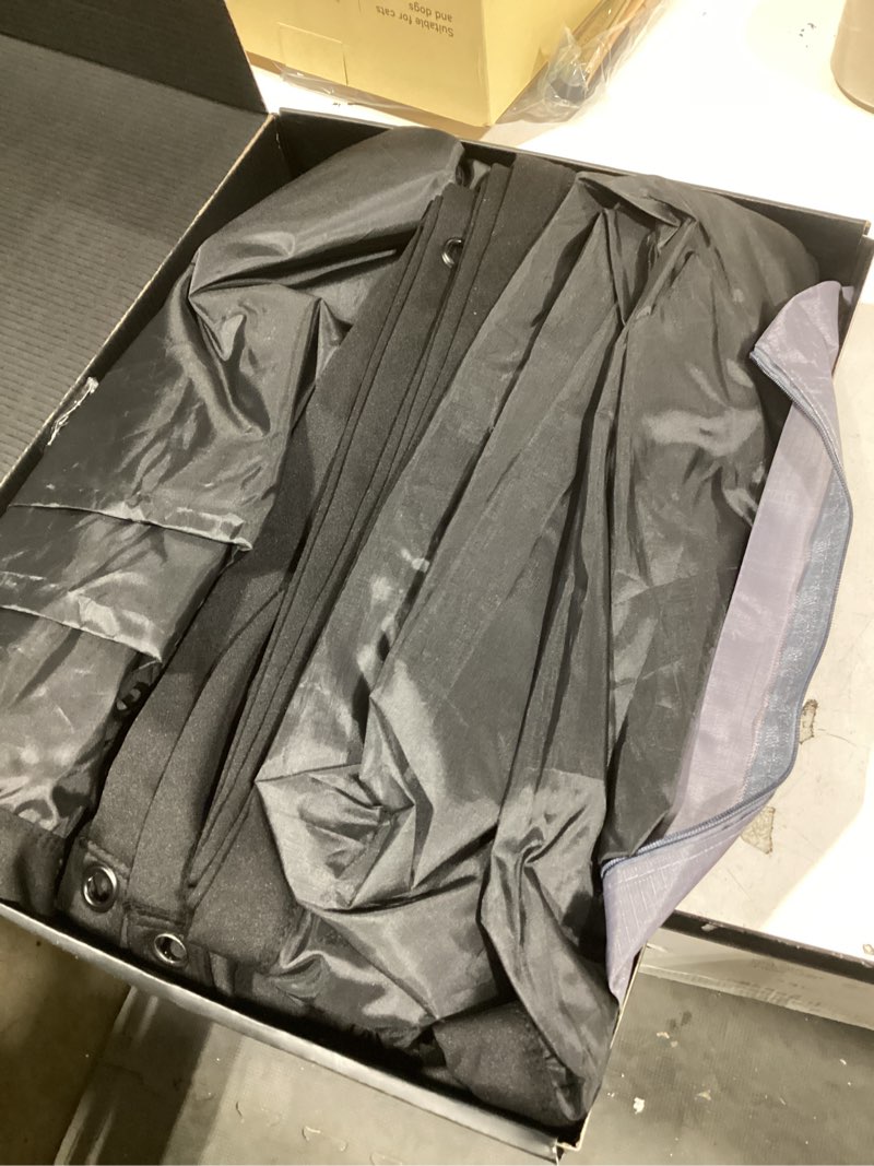 Condition photo showing Good Condition for Projector Screen 120 Inch Outdoor: VOOPVOR Upgraded Black Backing Black Opaque - Portable Projection Screen Indoor - 16:9 Foldable Washable Wrinkle-Free for Home Theater Movies Cinema with Carry Bag 120”Black Backing