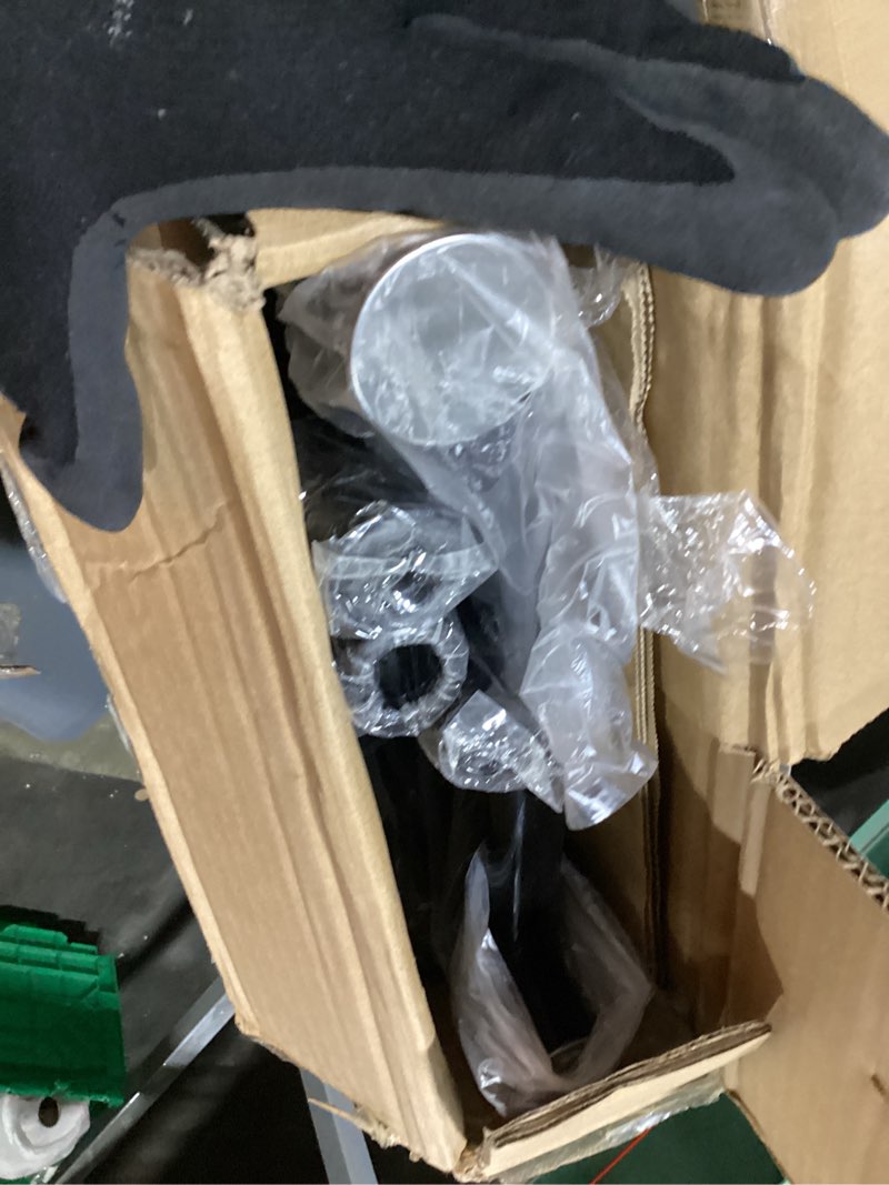 Condition photo showing Good Condition for 800LBS Heavy Duty Clothes Rack: Rolling Clothing Rack for Hanging Coat Double Rods Portable Wardrobe Garment Racks with Wheels Shelf Sturdy Metal Adjustable Bedroom Laundry Living Room (Black)