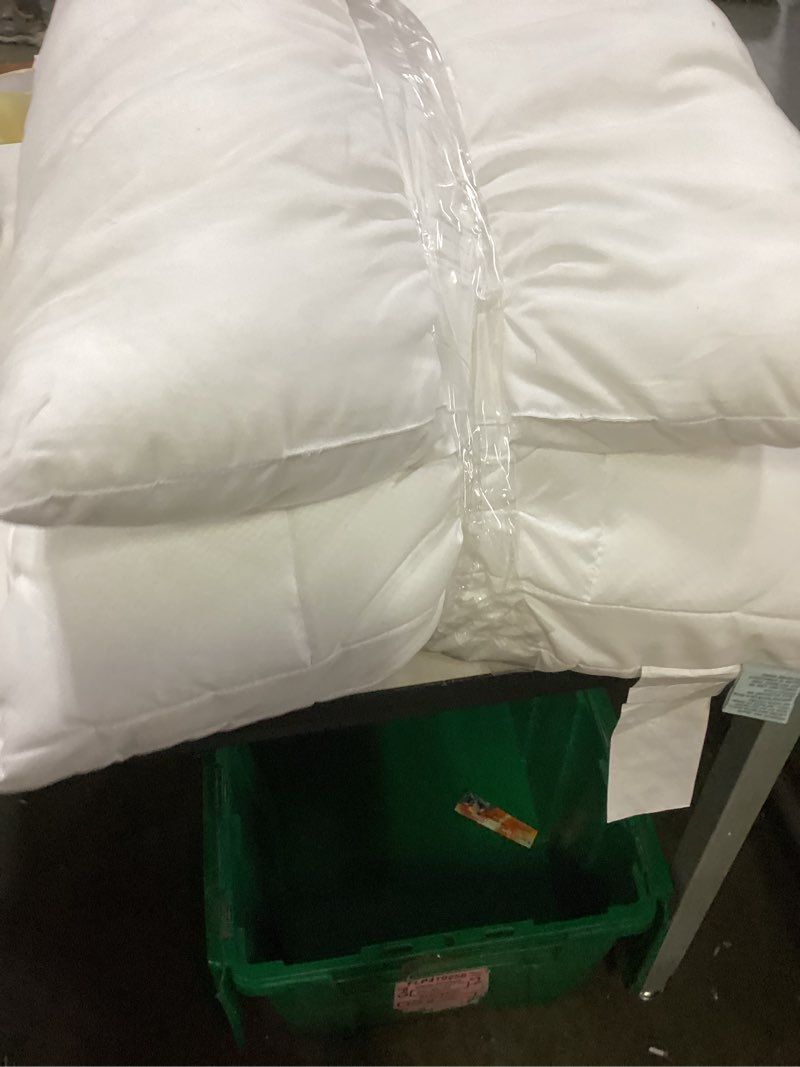 Condition photo showing Good Condition for Nuzzle Cooling Adjustable Pillow Queen Size for Side Sleepers, Luxury Bed Pillow Hotel Collection - Best Adjust Height Soft Firm Pillow for Back, Stomach or Side Sleepers
