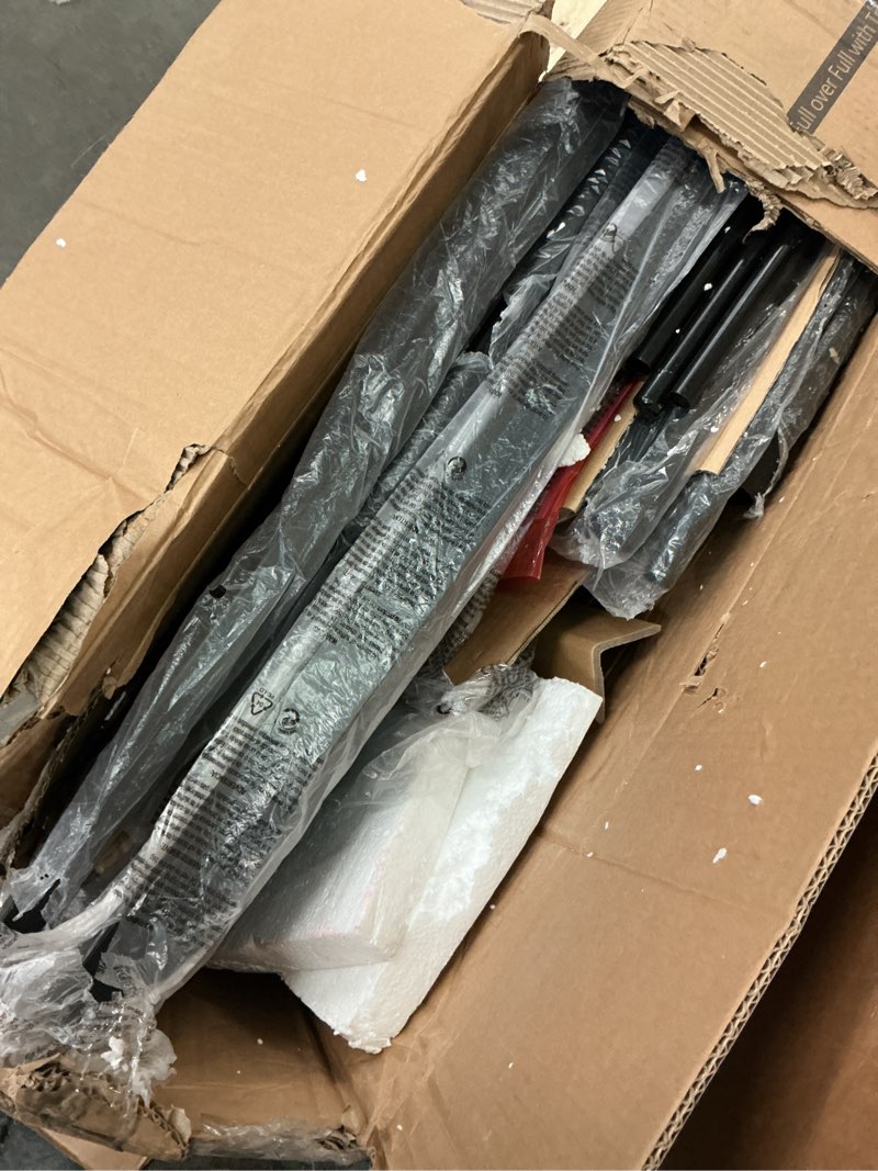 Condition photo showing As Is for Full over full bunk bed with trundle 