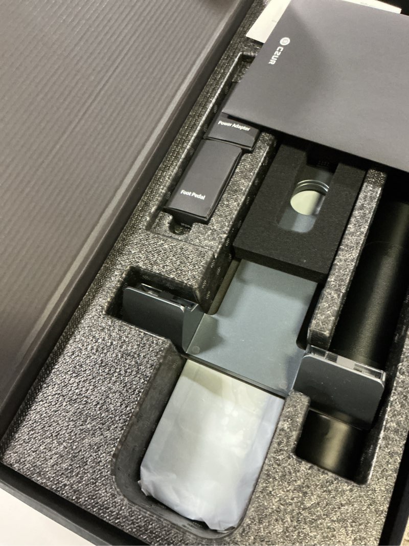 Condition photo showing Good Condition for CZUR Aura Pro Portable Book Scanner, A3 Document Scanner, Auto-Flatten & Fingerprint Removal Technologies, Multi-Language OCR, 90° Foldable, for Mac & Windows