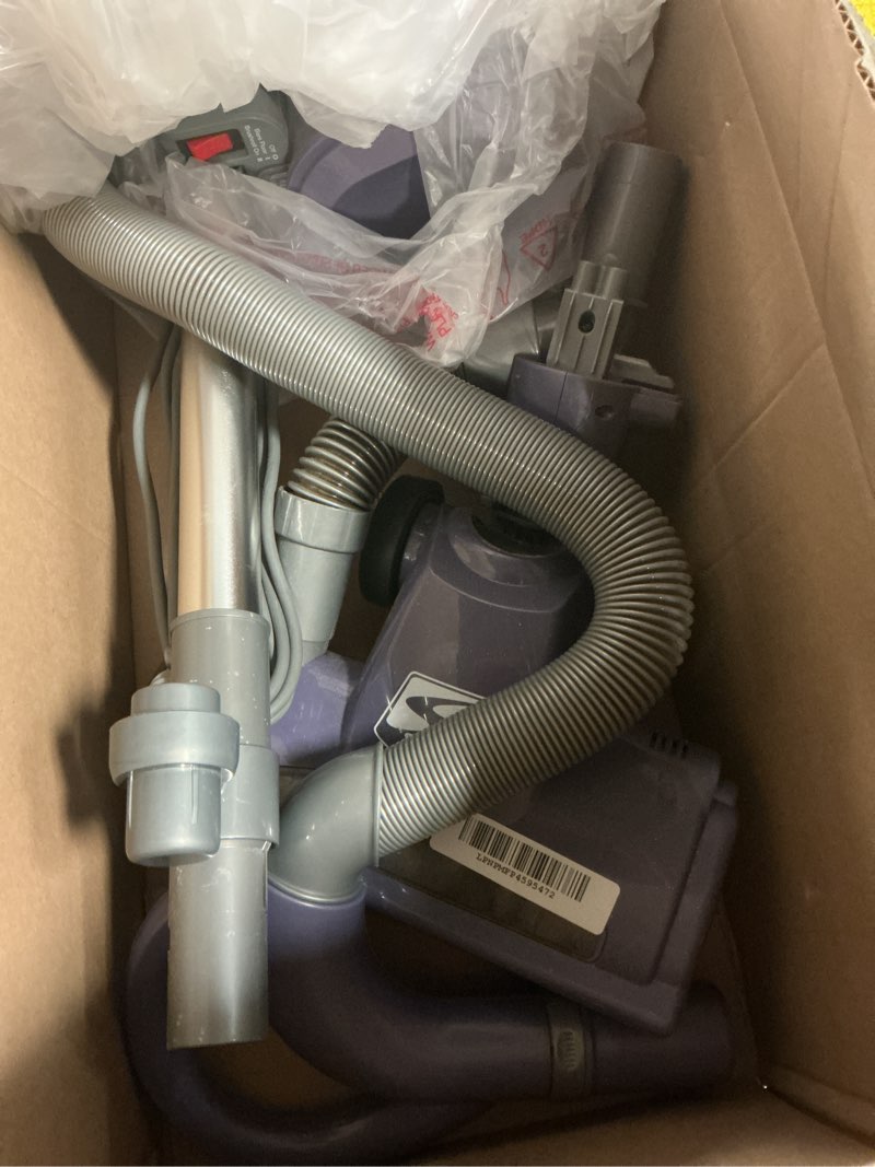 Condition photo showing As Is for Shark NV352 Navigator Lift Away Upright Vacuum, Hepa Filter, Anti-Allergen Technology, Swivel Steering, Ideal for Carpet, Stairs, & Bare Floors, with Wide Upholstery & Crevice Tools, Lavender Navigator (Lavender)
