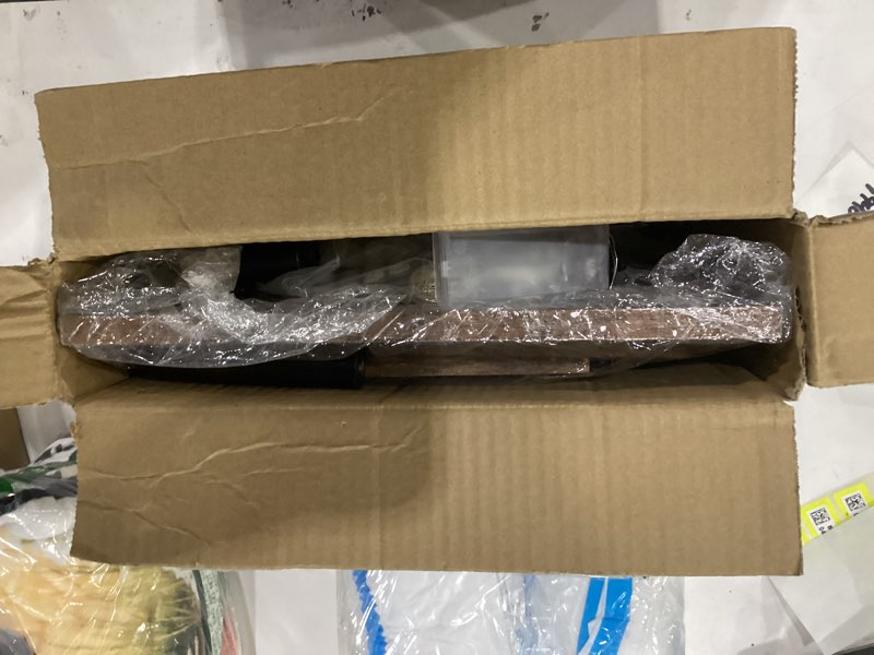 Condition photo showing New/Like New for 4 Tier Cupcake Stand, Wooden Cupcake Holder Stand for 50 Cupcakes Rustic Cupcake Display Stand for Wedding, Birthday Metal