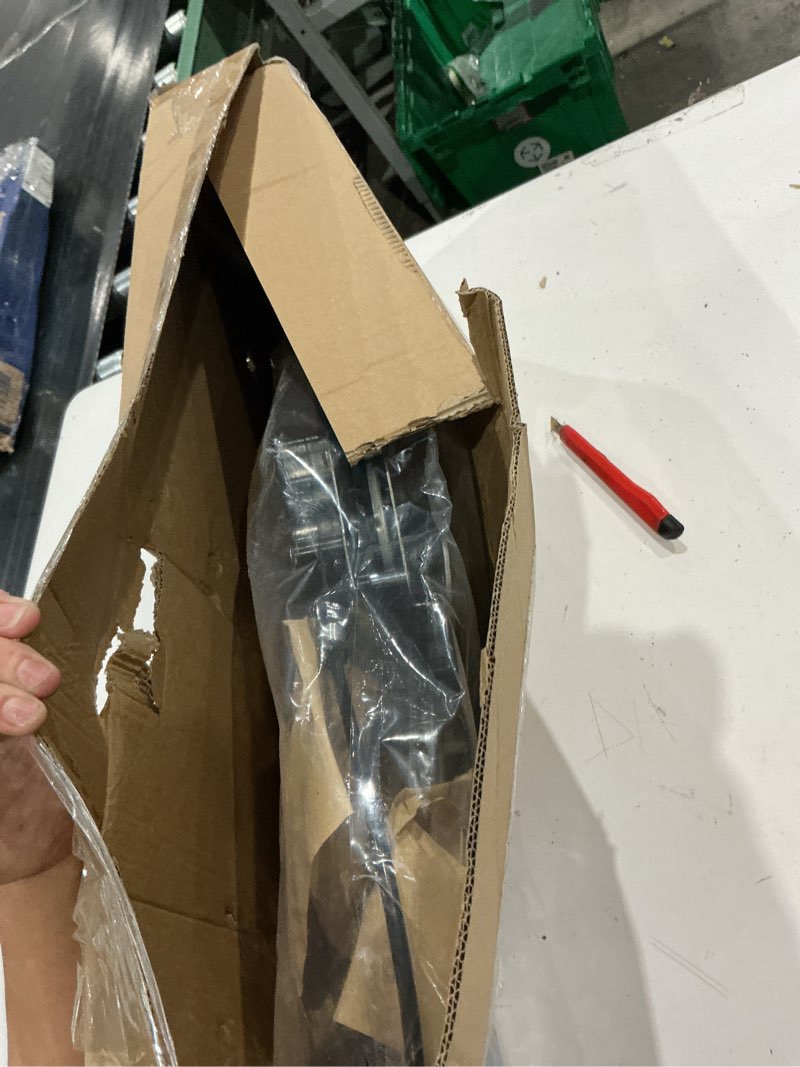 Condition photo showing As Is for findauto front driver side power window regulator with motor replacement for 1998-2011 for lincoln town car, left side, 741-686