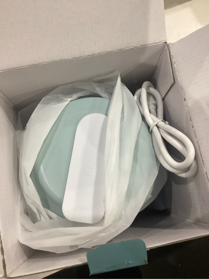 Condition photo showing Good Condition for papablic portable bottle warmer for home & travel — 85w fast heating baby bottle warmer on the go, 4 temp settings, 3-inch wide mouth, fits car cup holder seasalt blue classic