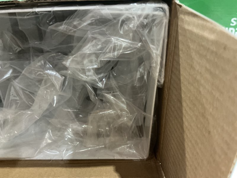 Condition photo showing Good Condition for roline cable cover organizer, under desk mount (2 pieces), silver