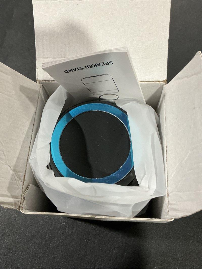 Condition photo showing Good Condition for MAGIC JOHN Wireless Induction Speaker with Magnetic Phone Stand, Bluetooth Speaker, Powerful Stereo Sound, Colorful LED Lights, for Home and Outdoors,Compatible with iPhone/iPad/Samsung