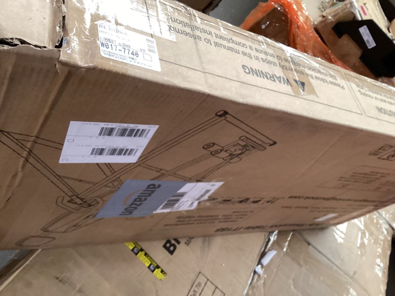 Condition photo showing As Is for YOLEO Gravity Heavy Duty Inversion Table with Headrest & Adjustable Protective Belt Back Stretcher Machine for Pain Relief Therapy Blue02