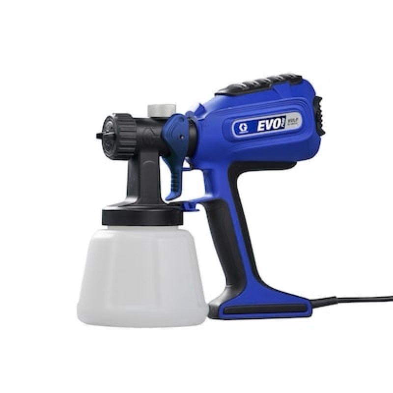 graco evo plus electric handheld hvlp paint sprayer (compatible with stains)