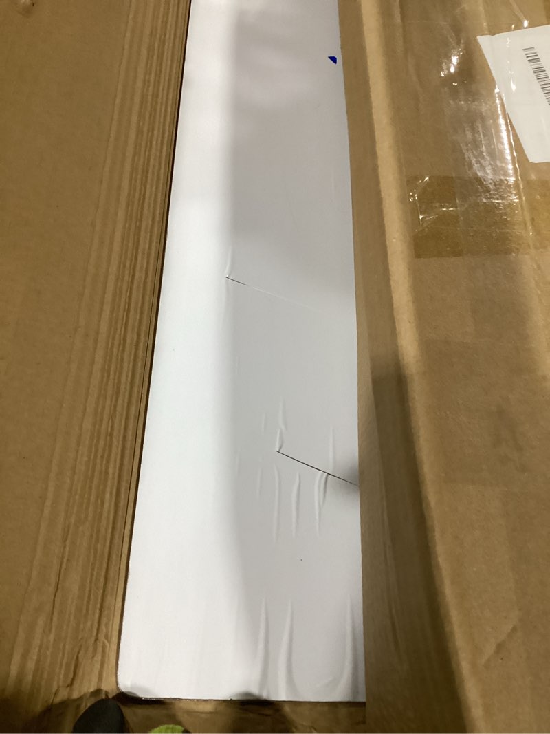 Condition photo showing As Is for stainless steel cutting boards for kitchen, lipped stainless steel cutting board. large cutting board suitable for meat, fruits, vegetables, bread, and baking (50 x 40cm / 19.7"l x 15.7"w) stainless steel 19.7"l x 15.7"w