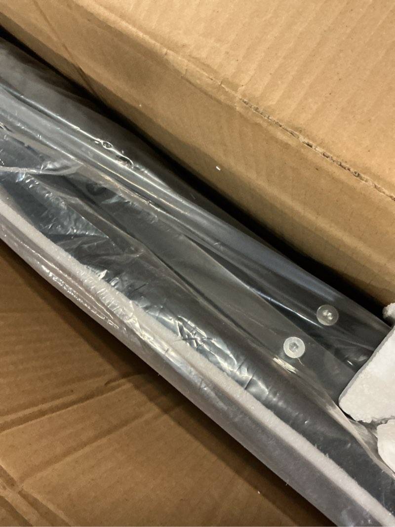 Condition photo showing Good Condition for 32in Desk Riser for Standing or Sitting, Standing Desk Converter, Height Adjustable Sit Stand Desk Converter, Fully Assembled Monitor Laptop Riser Workstation for Home Office, Black Black-32in