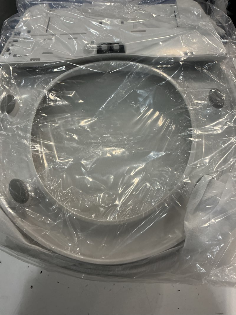 Condition photo showing Good Condition for bio bidet slim zero non electric bidet toilet seat round, low profile seat with slow close lid, battery powered night light, dual nozzles, white round non-electric bidet