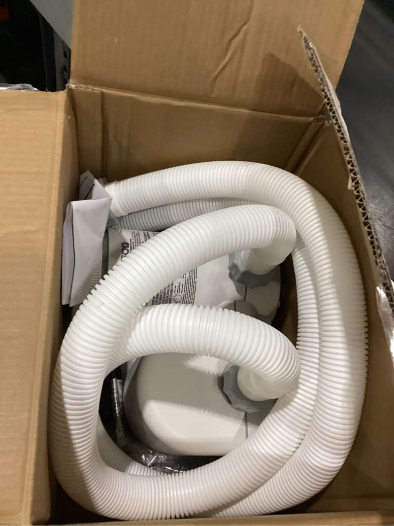 Condition photo showing New/Like New for INTEX 26635EG C1500 Cartridge Filter Pump for Above Ground Pools: 1500 GPH Pump Flow Rate – Improved Circulation and Filtration – Easy Installation – Improved Water Clarity – Easy-to-Clean