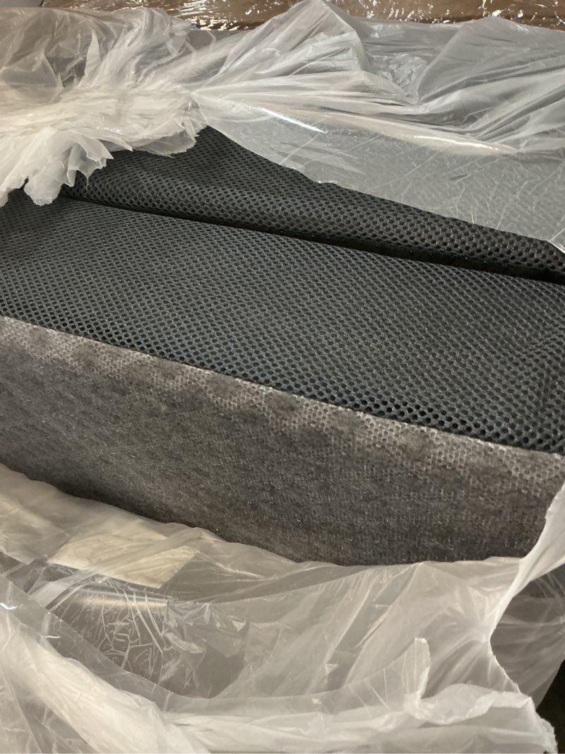 Condition photo showing Good Condition for tri folding mattress - foldable mattress for travel/rv/camping/road trip/guest room/yoga, tri-fold memory foam mattress with washable cover, handle & non-slip bottom twin size 4 inch