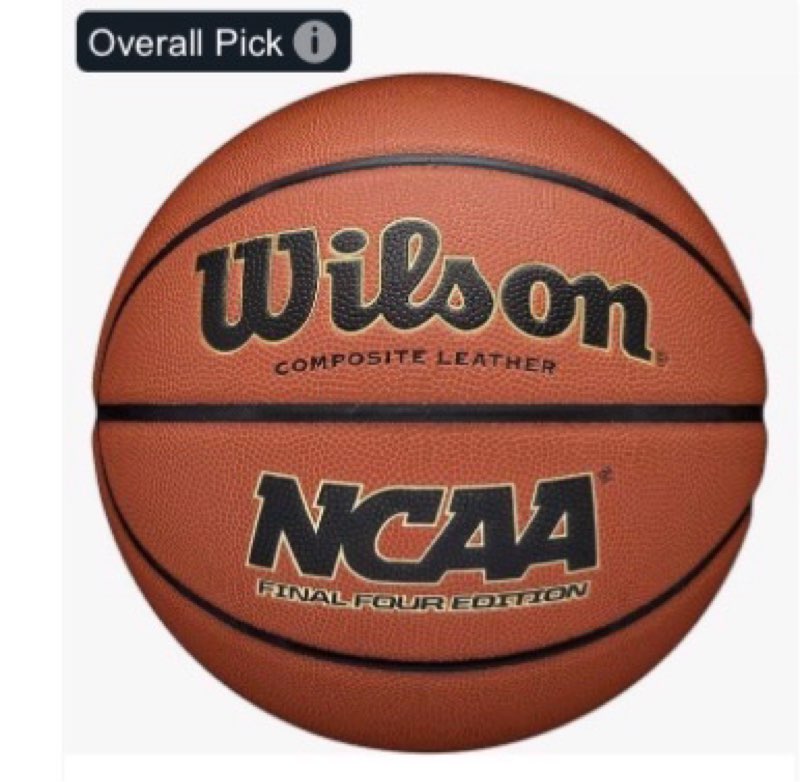Wilson NCAA Final Four Edition Indoor/Outdoor Basketball - Size 7 - 29.5', Brown