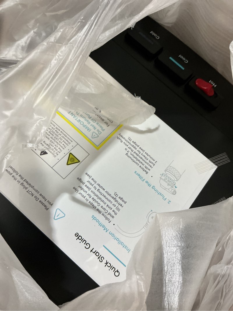 Condition photo showing Good Condition for Avalon Self Cleaning Bottleless Water Cooler Water Dispenser - 3 Temperature Settings - Hot, Cold & Room Water, Durable Stainless Steel Cabinet, NSF Certified Filter- UL Listed