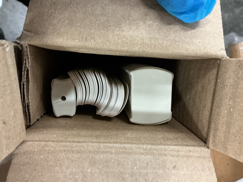 Condition photo showing Good Condition for alabaster cordless room darkening vinyl mini blind with 1 in. slats - 29 in. w x 60 in. l