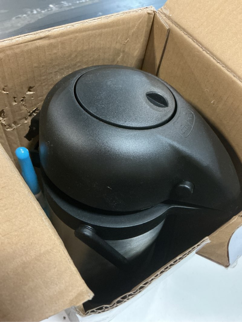 Condition photo showing Good Condition for coffee carafe for keeping hot - gezoss 102oz / 3l airpot coffee dispenser with pump - large coffee carafe for hot drinks tea liquid - insulated stainless steel hot water beverage urn for parties stainless steel 102 ounces