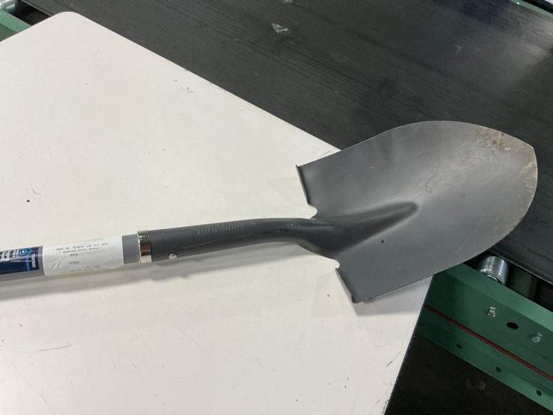 Condition photo showing As Is for project source 40-in fiberglass handle digging shovel