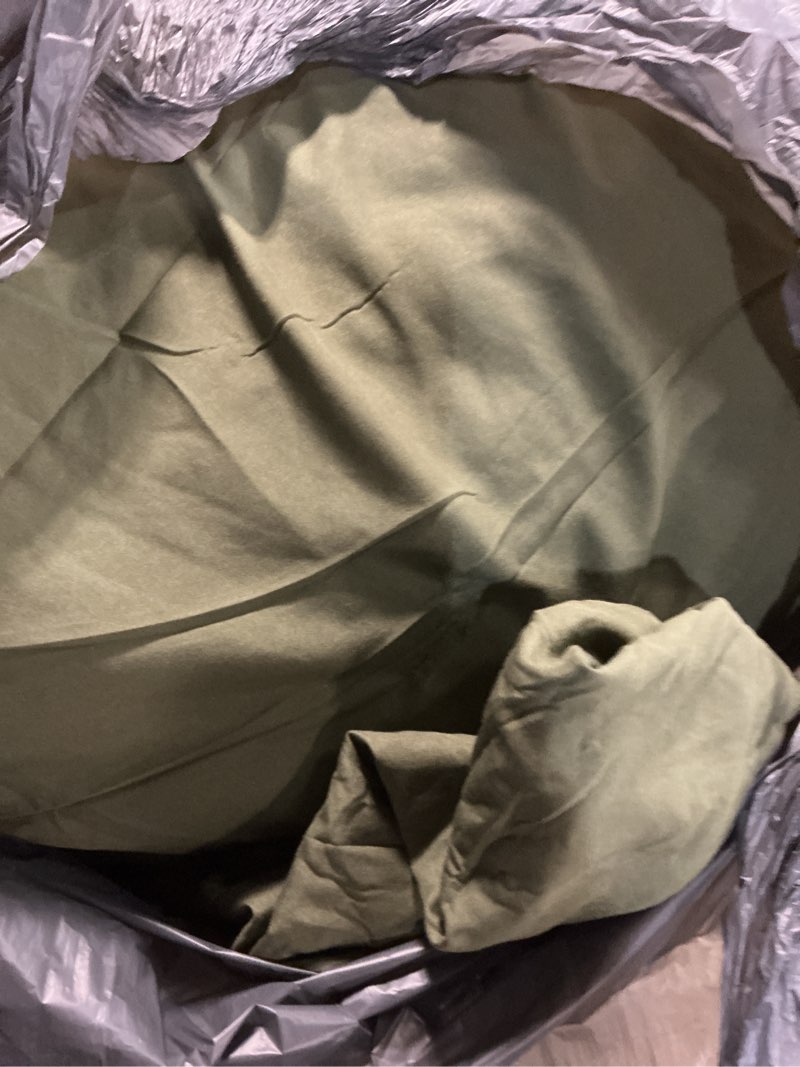 Condition photo showing Good Condition for COTTEBED Ultra-Soft King Bedding Comforter Sets Bed, All Season Use Light Weight with Warm Fluffy Washed Cotton Microfiber,1 Bed Blanket Comforter & 2 PillowSham(King/California King Dark Olive Green Dark Olive Green King/Cal King