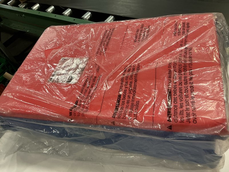 Condition photo showing Good Condition for ECR4Kids Premium Folding Rest Mat, 3-Section, 2in, Sleeping Pad, Blue/Red