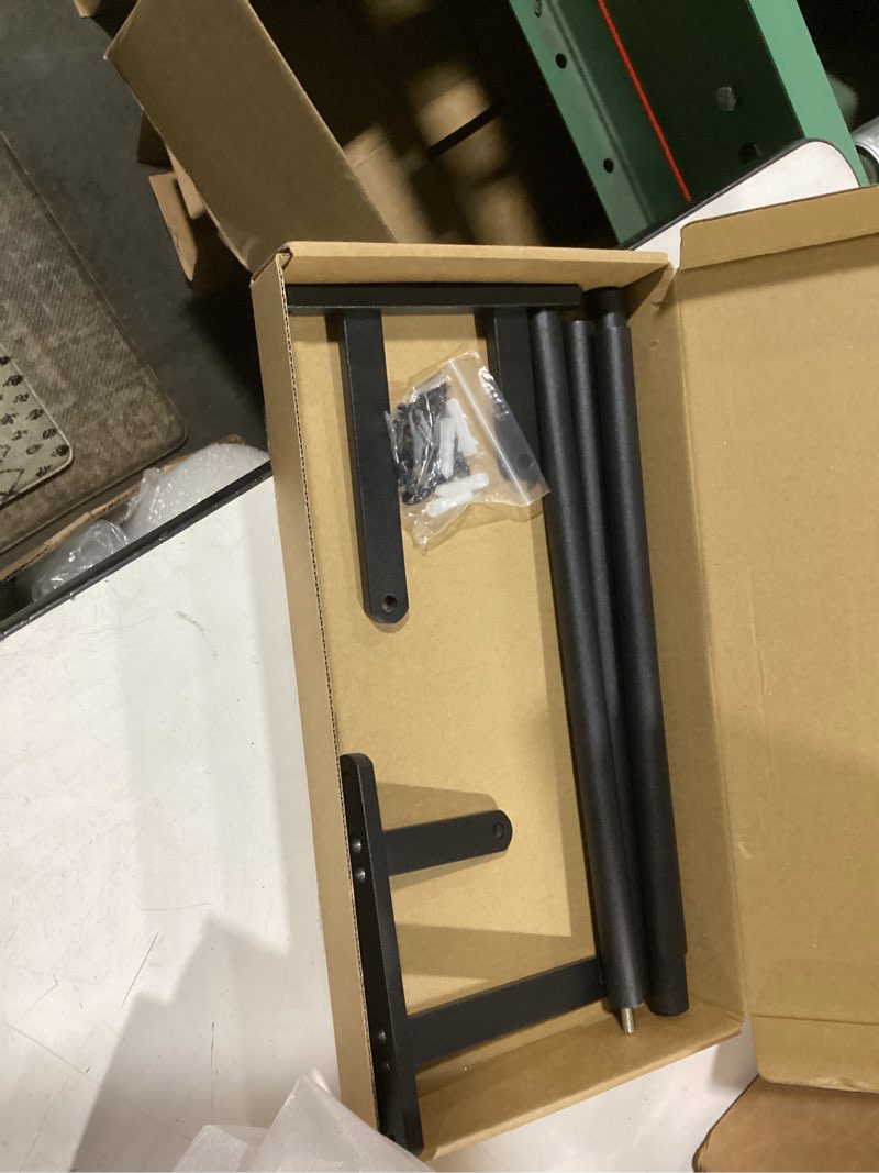 Condition photo showing Good Condition for towel rack for bathroom, double towel bar 24 inch wall mounted, matte black stainless steel bathroom towel holder(total length 26-inch)