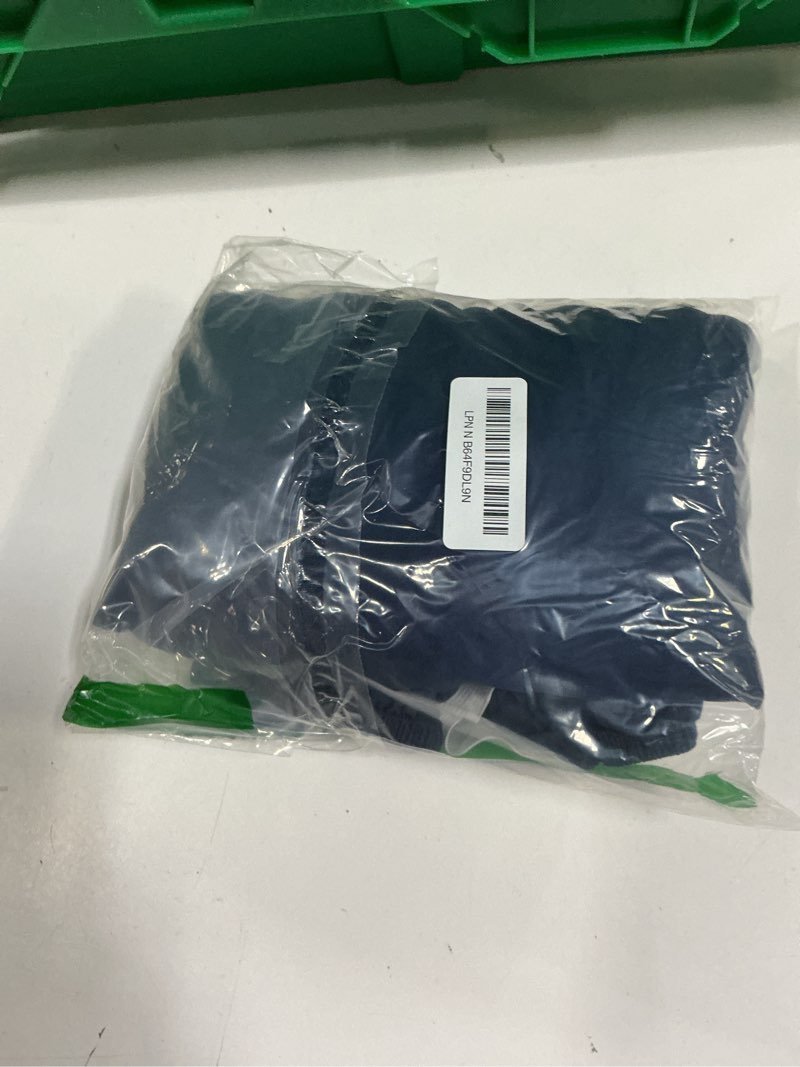 Condition photo showing New/Like New for Wrap Around Dust Ruffle Bed Skirt - Navy Blue - for Full Size Beds with 18 Inch Drop - Elastic Strap - Adjustable Pleated Bedskirt with Brushed Fabric and Wrinkle Free - for Women, Men, Kids & Teens Full/Full XL 18" - Drop 20 - Navy Blue