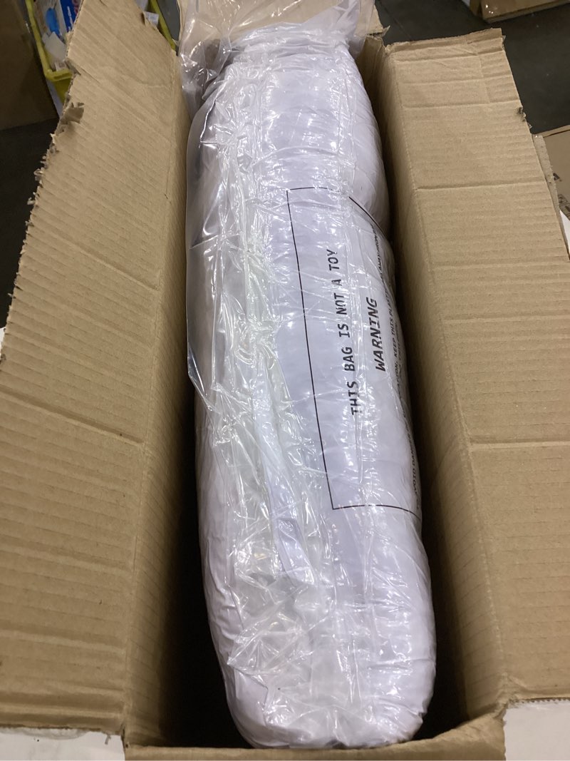 Condition photo showing New/Like New for Feather Throw Pillow Inserts Set of 4, Soft Fluffy Square 20 x 20 Inches Decorative Pillow Insert, Feather and Down Euro Pillows for Bed, Couch and Cushion