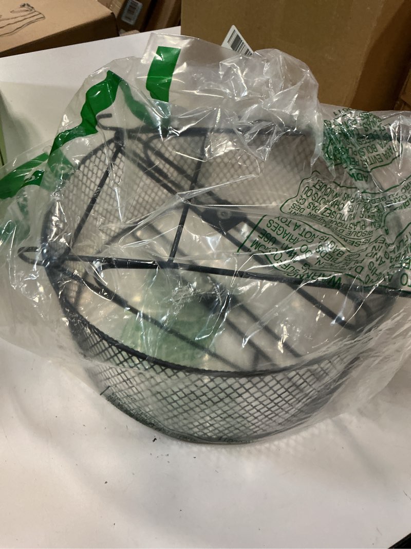 Condition photo showing Good Condition for popetpop silent hamster running wheel with rack - quiet exercise toy for small pets including hedgehogs squirrels and guinea pigs - 11.02x10.23x5.90in durable plastic 26x15x28.5cm black