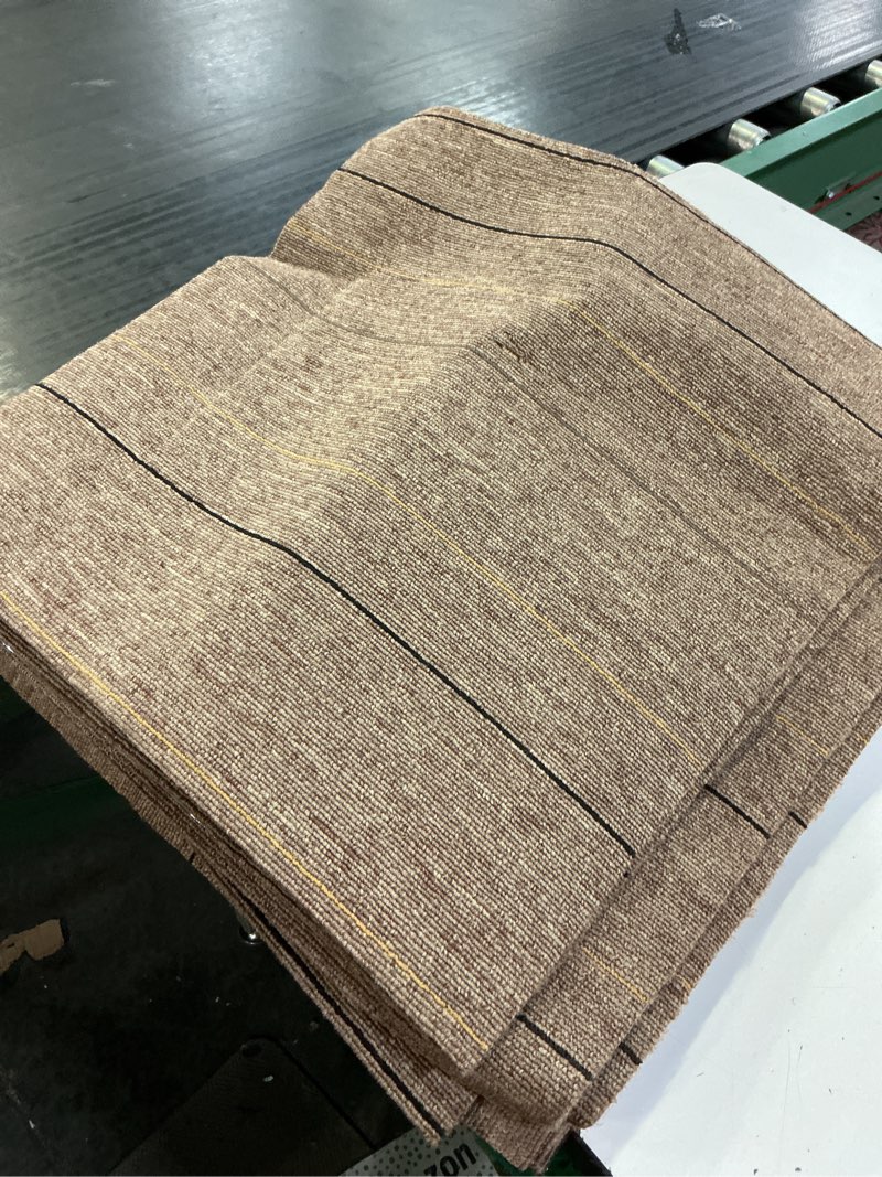 Condition photo showing Good Condition for 20"x20" peel and stick carpet tiles, 10-pack (26.9sq ft) with non-slip padding, self-adhesive floor squares for kitchen, bedroom, office indoor outdoor use (pd-5)